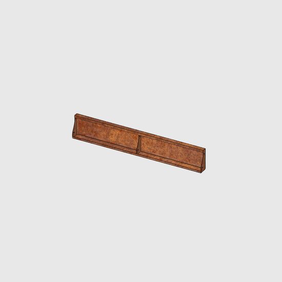 Corten tērauda modulis 200mm sānu mala 1200mm